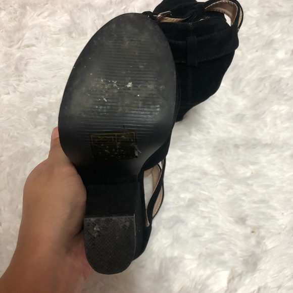 High platform black wedges - Picture 3 of 5